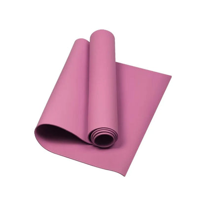Yoga Mat Thick 1/5" Thick Non Slip Anti-Tear High Density Exercise Mat with Carrying Strap Large Yoga Mat for Floor, Gym, Fitness, Pilates, Stretching, Home Yoga, Workouts