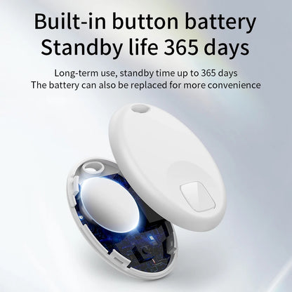Mini Smart Bluetooth GPS Tracker Find My App Airtag Locator Key Backpack Pet Kid Car Finder Anti-Lost Device Alarm Positioner