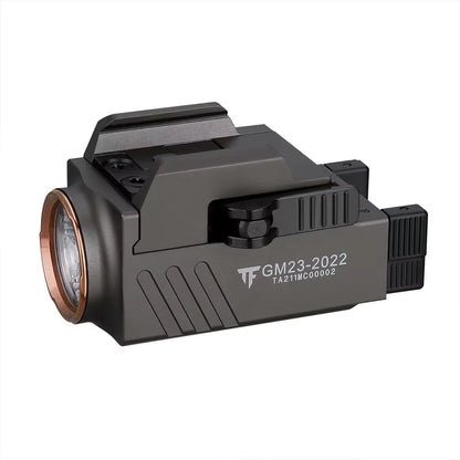GM23 Tactical Led Flashlight 800LM USB Rechargeable Quick Release Lights for GL & 20Mm Picatinny Rail Tauru TX2