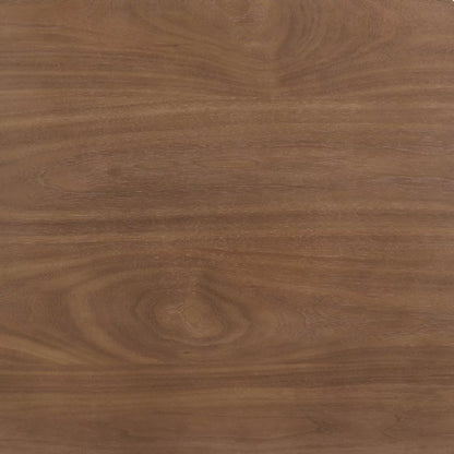 3Pc Radley Wood Coffee Table Set Walnut - Modern Living Room , Beveled Edge Design