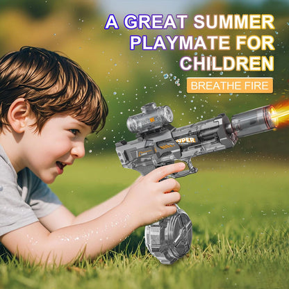 Automatic Electric Water Gun Blaster for Summer Outdoor Fun - Ideal for Beach and Pool Parties, Perfect Gift for All Ages