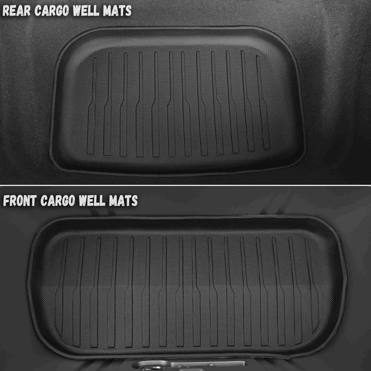 TPE Full Set Floor Mats and Cargo Liners for 2025-2026 Tesla Model Y (5-Seat) - Premium Automotive Accessories