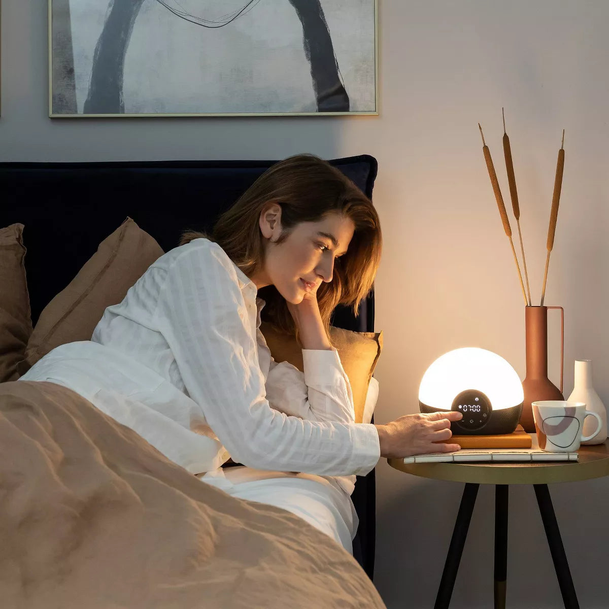 Body clock Glow 150 Sunrise and Sunset Alarm Clock with Wake-Up Light