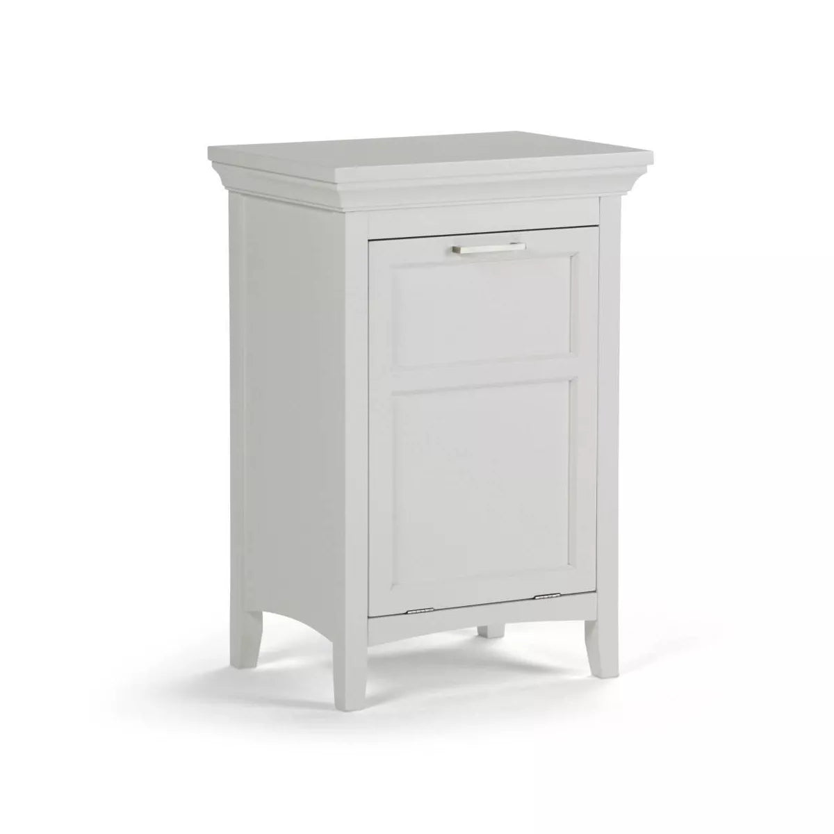 20.5"X29.9" Hayes Storage Hamper White
