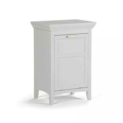 20.5"X29.9" Hayes Storage Hamper White