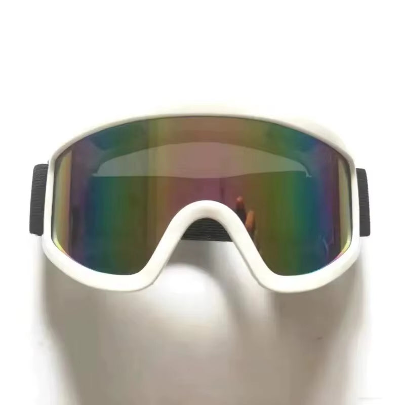 Protective Motorcycle Helmet Goggles for Outdoor Sports - Windproof and Dustproof Eye Protection for Skiing, Snowboarding, Motocross, and Riot Control