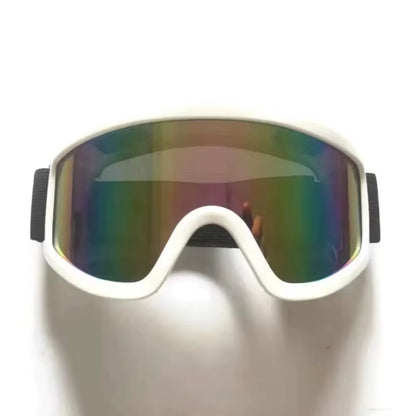 Protective Motorcycle Helmet Goggles for Outdoor Sports - Windproof and Dustproof Eye Protection for Skiing, Snowboarding, Motocross, and Riot Control