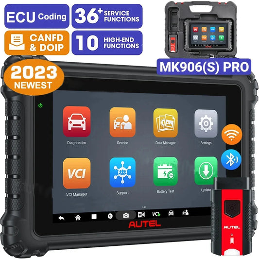 Autel Maxicom MK906S Pro Car Diagnostic Tools OBD2 Automotive Scanner Advanced ECU Coding Tool