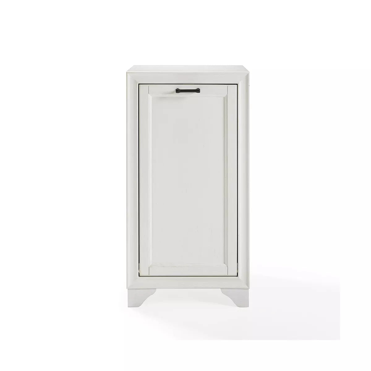 White Linen Hamper Decorative Wall Cabinet