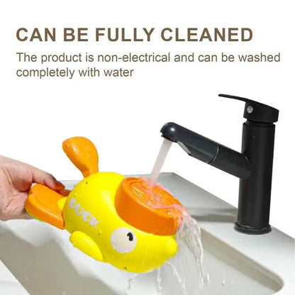 Dog Puzzle Feeder Pet Automatic Feeding Machine Yellow Duck Interactive Food Snack Feeder for Dog Training Mental Enrichment