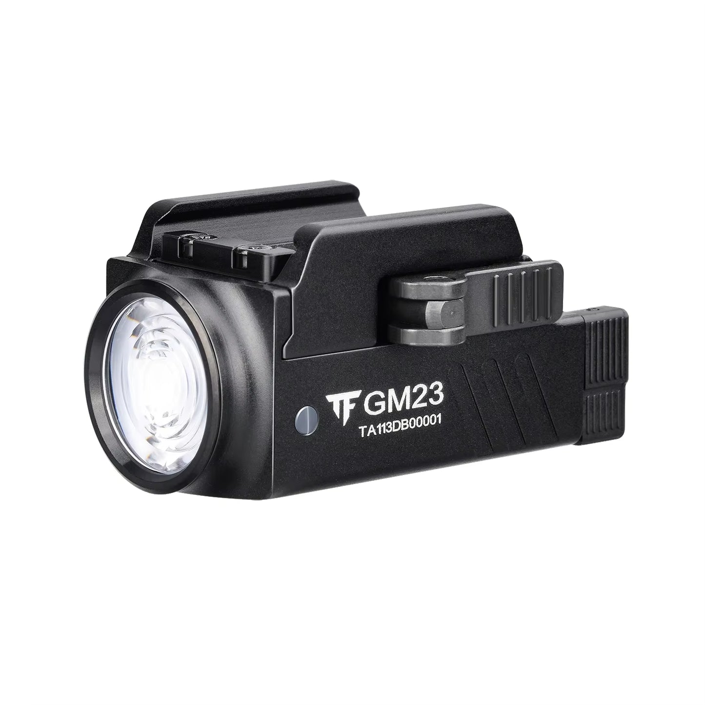 GM23 Tactical Led Flashlight 800LM USB Rechargeable Quick Release Lights for GL & 20Mm Picatinny Rail Tauru TX2