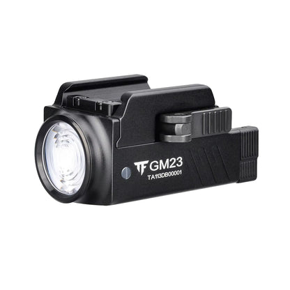 GM23 Tactical Led Flashlight 800LM USB Rechargeable Quick Release Lights for GL & 20Mm Picatinny Rail Tauru TX2