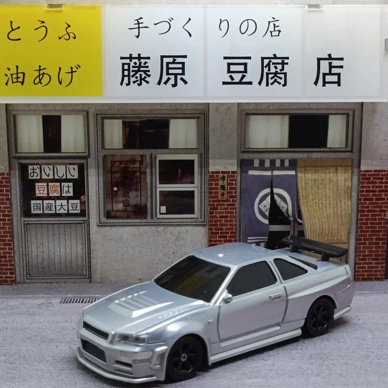 2.4G Remote Control 1/43 Scale High-Speed 4WD Drift Car Model