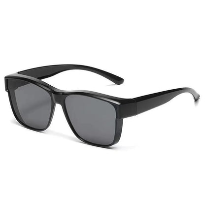 For Driving Riding That Can Be Worn over Other Glasses Wrap around Square Shades Fit over Glasses Sunglasses Polarized