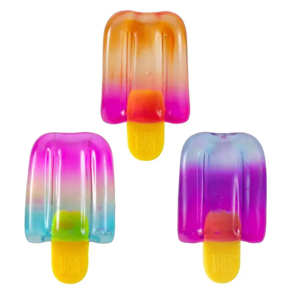 Ice Cream-Themed Slow Rebound Fidget Toys for Stress Relief and Sensory Stimulation - Ideal for Birthdays and Party Favors