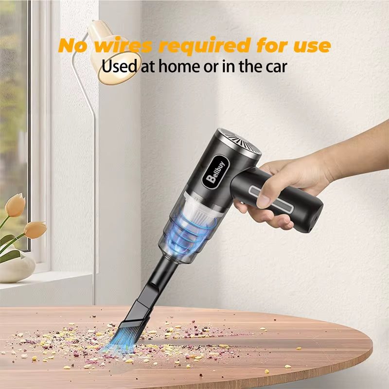 ABS Wireless Vacuum Cleaner Appliance Portable Powerful Handheld Vacuum Cleaner, Suitable for Cleaning Sofas Carpets and Debris