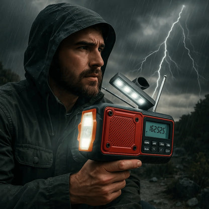Supersonic Guardian Multi-Powered Emergency Radio with NOAA