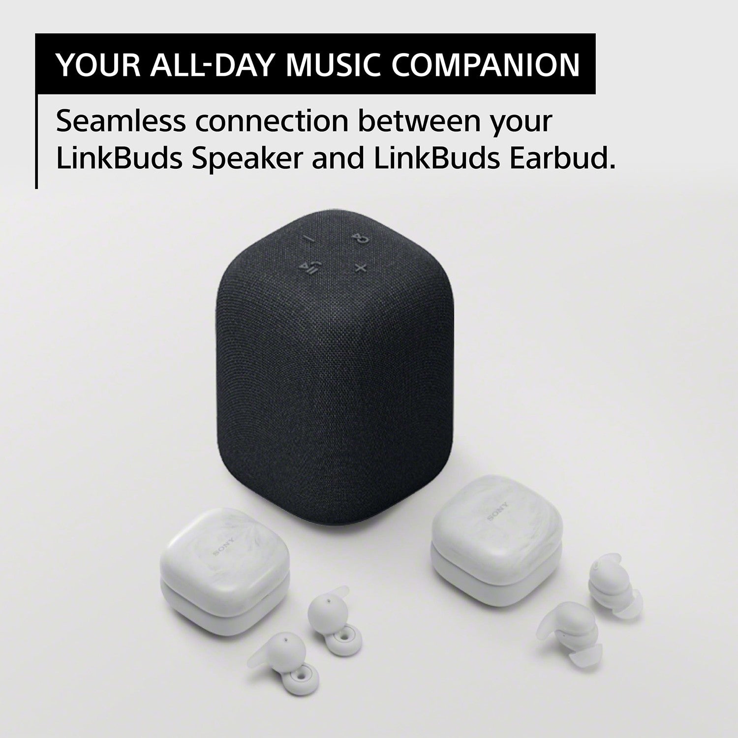 Sony Linkbuds Portable Wireless Speaker | Black