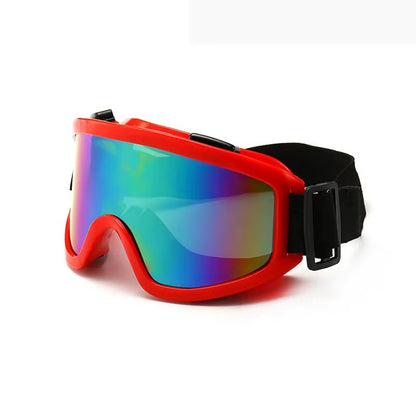 Protective Motorcycle Helmet Goggles for Outdoor Sports - Windproof and Dustproof Eye Protection for Skiing, Snowboarding, Motocross, and Riot Control