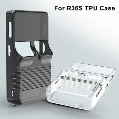 Portable Game Console Protective Case for R36S Silicone Protective Cover Antiscratch Storage Box Washable Silicone Case for R36S