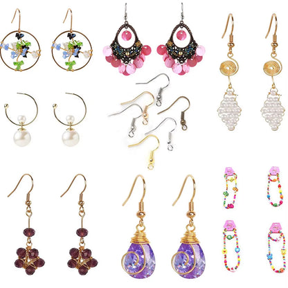 Deluxe 2456-Piece DIY Bead Jewelry Making Kit - Comprehensive Beads, Findings, and Accessories for Crafting Unique Bracelets and Necklaces