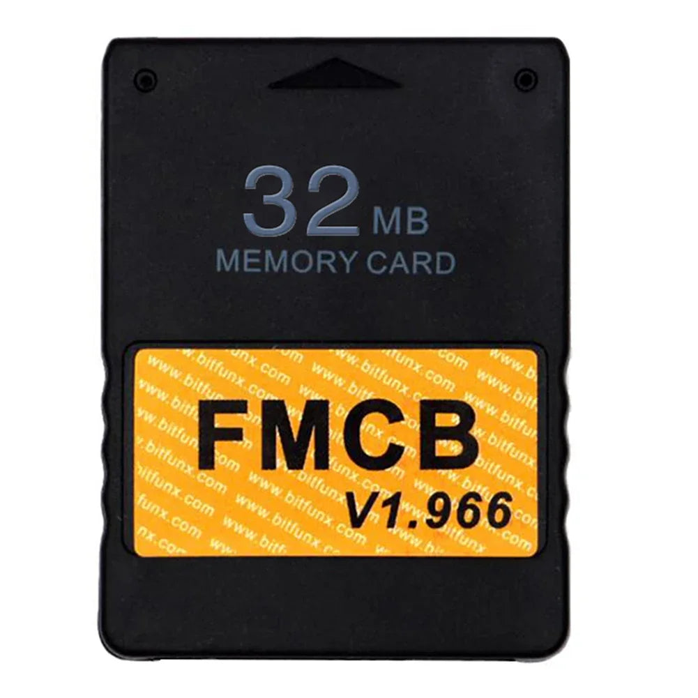 Free Mcboot V1.966 8MB/16MB/32MB/64MB Memory Card for Sony PS2 Playstation 2