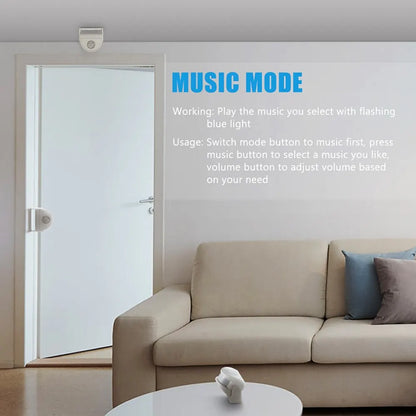 Wireless Guest Welcome Chime Alarm Door Bell PIR Motion Sensor for Shop Entry Company Security Protection Smart Doorbell