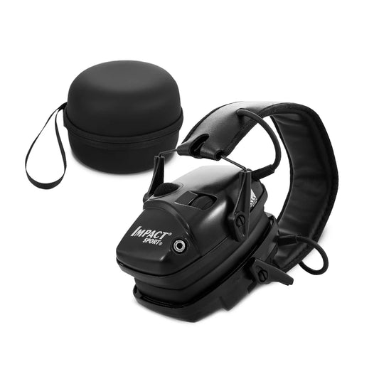 Shooting Electronic Ear Protection Safety Earmuffs Impact Noise Reduction Slim Hearing Protector for Huning Nrr22Db
