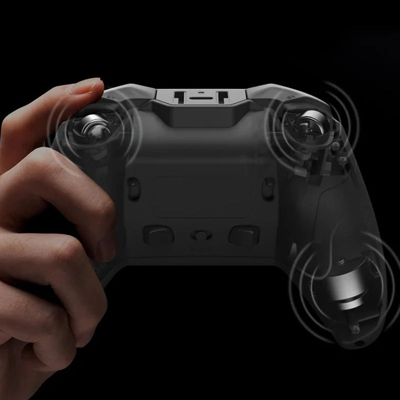 Flydigi Vader 4 Pro Tri-Mode Game Controller RGB Wireless Gamepad with 40-100Gf Adjustable Joystick Force-Switching Vibration Trigger for PC Switch Android IOS Support 1000Hz Polling Rate
