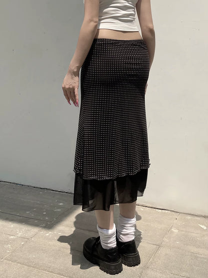Elegant High Waist Pleated Midi Skirt with Floral Print for Women Stylish A-Line Knee Length Skirt for Summer