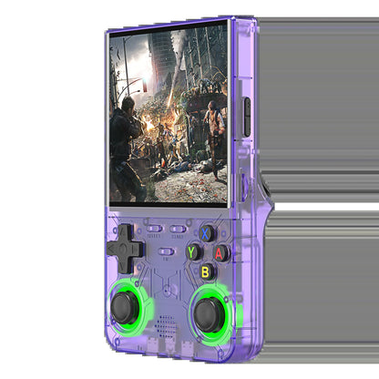 New R36 Ultra Retro Handheld Game Console 4.0-Inch Open-Source Linux System 128GB Portable Video Player Handheld Game Console