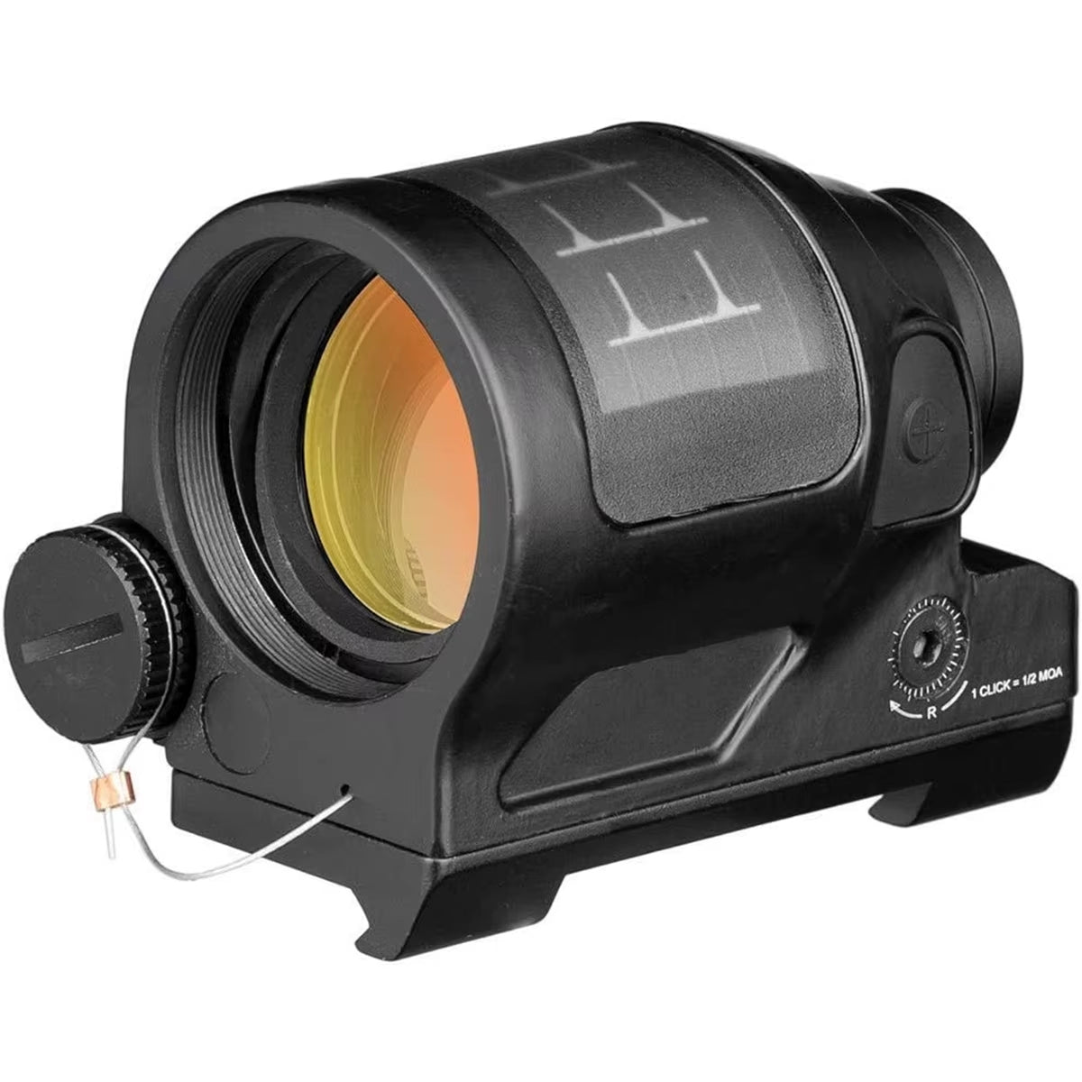 Solar-Powered 1X38 Red Dot Reflex Sight with Quick Detach Mount for Hunting Riflescope