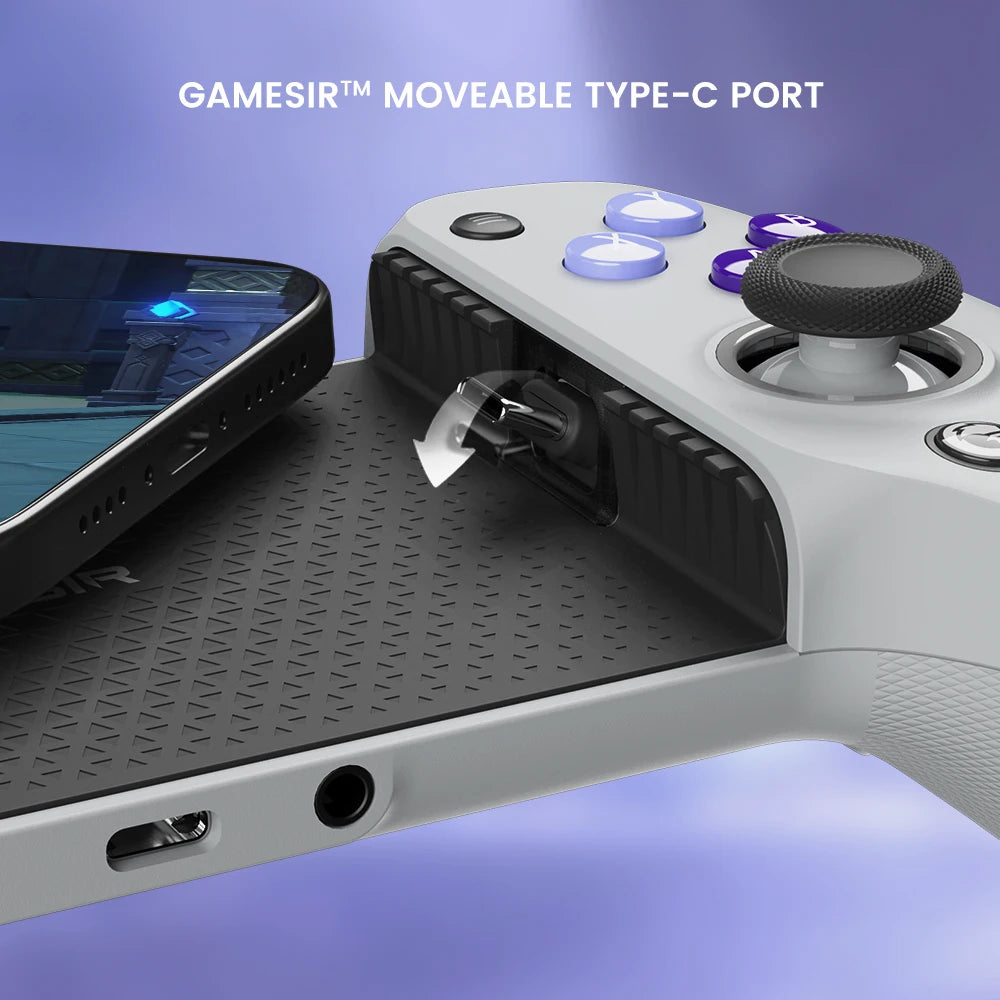 Gamesir G8 Galileo Cellphone Gamepad Game Controller with Hall Effect Joystick for Iphone 15 Android Mobile Phone Cloud Gaming