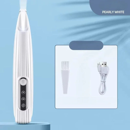 Type C Dog Paw Trimmer with LED Light Waterproof Pet Hair Trimmer with LED Display Dog Clippers for Grooming 18Mm Widen Blade