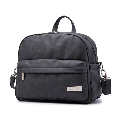 Soboba Solid Fashion Diaper Backpack for Baby Care Waterproof Multi-Function Nappy Changing Bag for Mother Stylish Diaper Bags