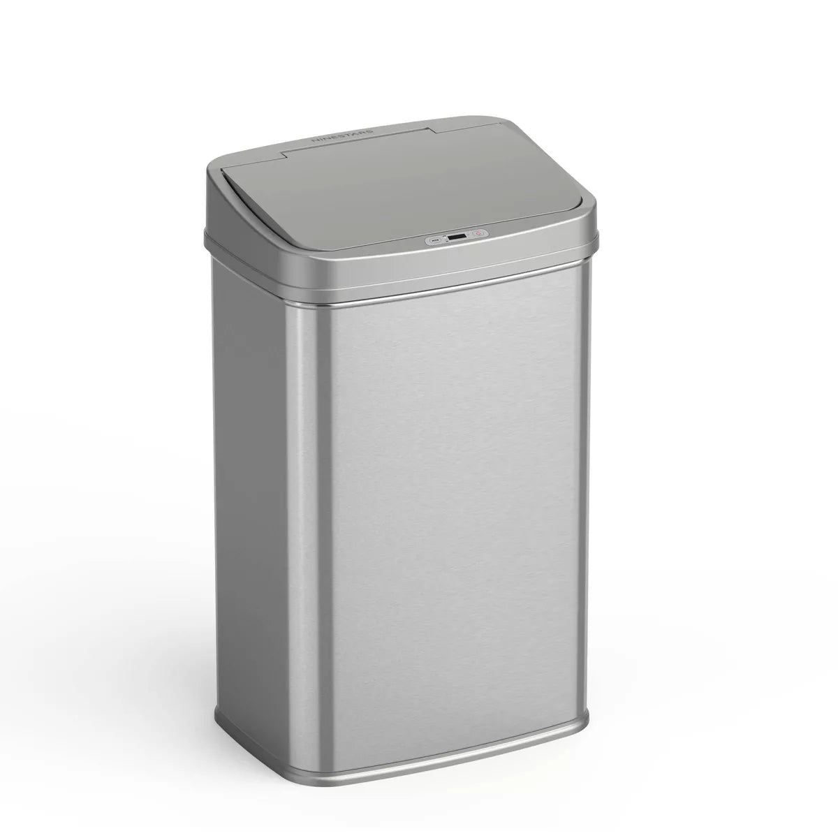 Touchless Infrared Motion Sensor Rectangular Trash Can Featuring Odor Neutralizing Technology