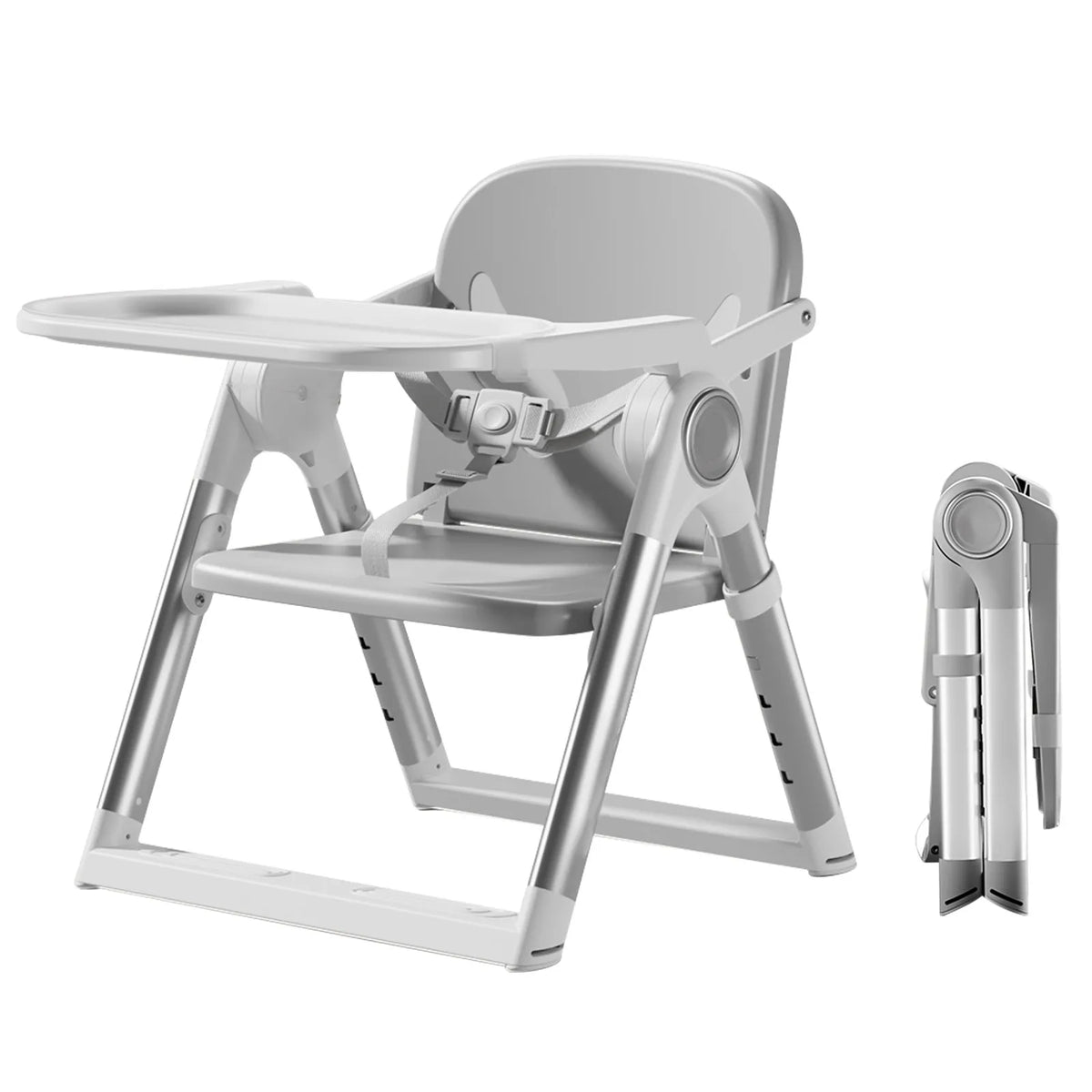 Portable High Chair Booster Seat for Infants and Toddlers (6 Months to 3 Years)