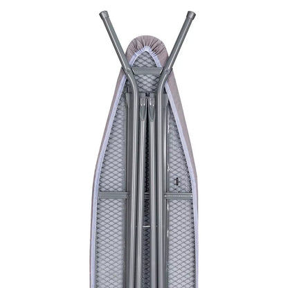 Home Products Light Gray 4-Leg Mesh Top Ironing Board with Integrated Iron Rest