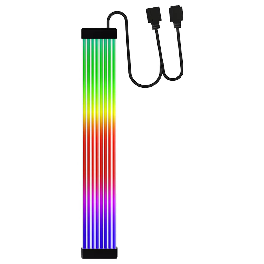 5V 3Pin ARGB Sync PC Cables 8Pin 24Pin PSU RGB Cable Extensions Flexible LED Strip Light DIY Kit for Computer Power Supply