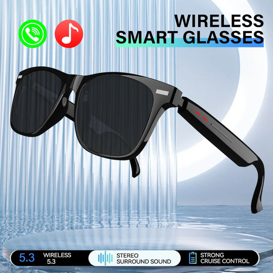 Smart Anti-Blue Light Sunglasses Bluetooth Talk Remote Control Camera Music Playback UV Protection Smart Glasses