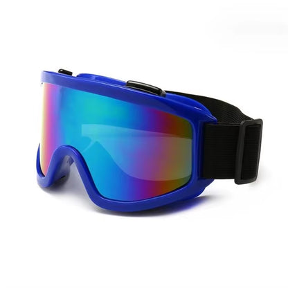Protective Motorcycle Helmet Goggles for Outdoor Sports - Windproof and Dustproof Eye Protection for Skiing, Snowboarding, Motocross, and Riot Control