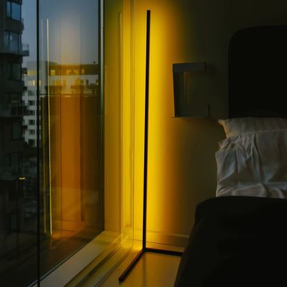 Corner Floor Lamp, 60-Inch Rgb Led Corner Lamp, Led Floor Lamp for Living Room Bedroom Game Room
