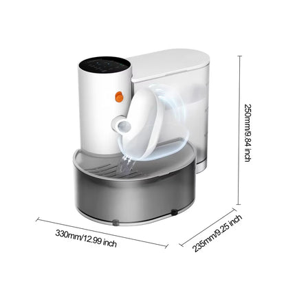 Smart Pet Water Dispenser Wireless Cat Water Fountain Dumping Dog Water Dispenser Rechargeable Automatic Water Feeder
