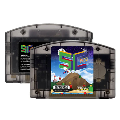 EVERGENESIS SC64 Open Source N64 800 in 1 Game Cartridge for Nintendo 64 Game Card Free 16GB Card Compatibility Support 64DD