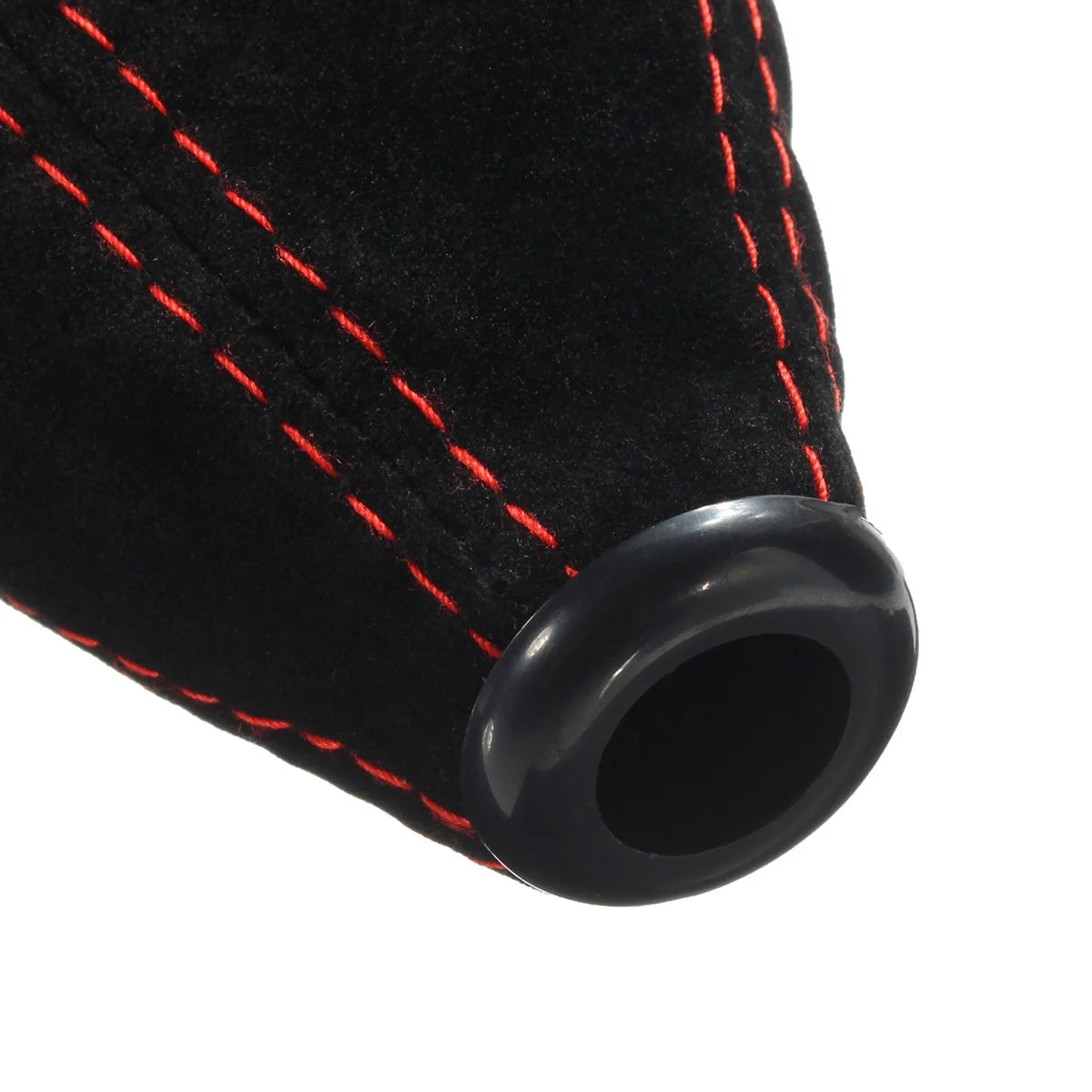 Universal Suede Leather Gear Shift Collar and Boot Cover for Manual Transmission Vehicles