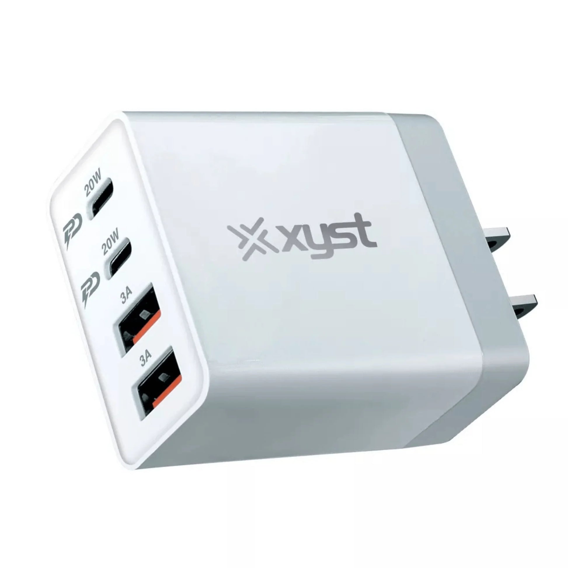 Xyst 35-Watt 4-Port USB-A and USB-C Wall Charger