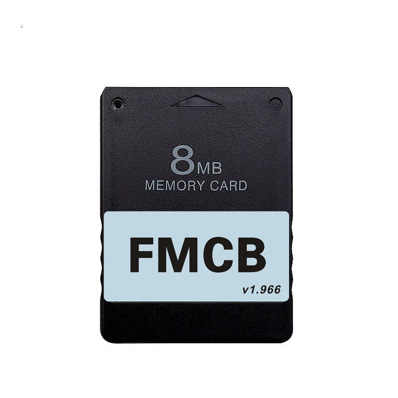 New PS2 FMCB Card FMCB V1.966 8M 16M 32M 64MB Memory Card Supports All Consoles Fat and Slim Update OPL1.2.0 for ALL MX4