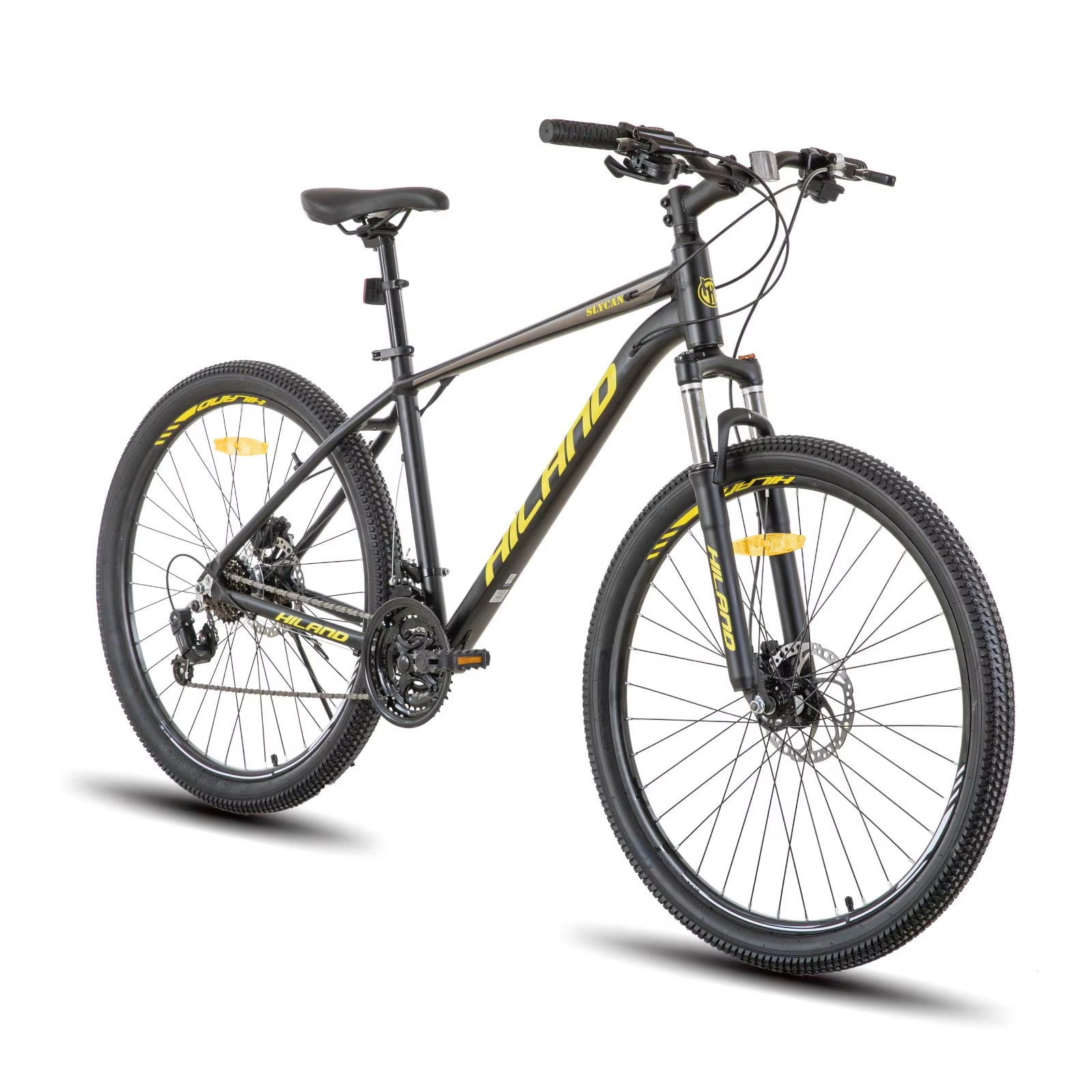 Aluminum Mountain Bike 21 Speeds, Hydraulic Disc-Brakes, Lock-Out Suspension Fork, 27.5 Inch Wheel, Bike for Men Mens