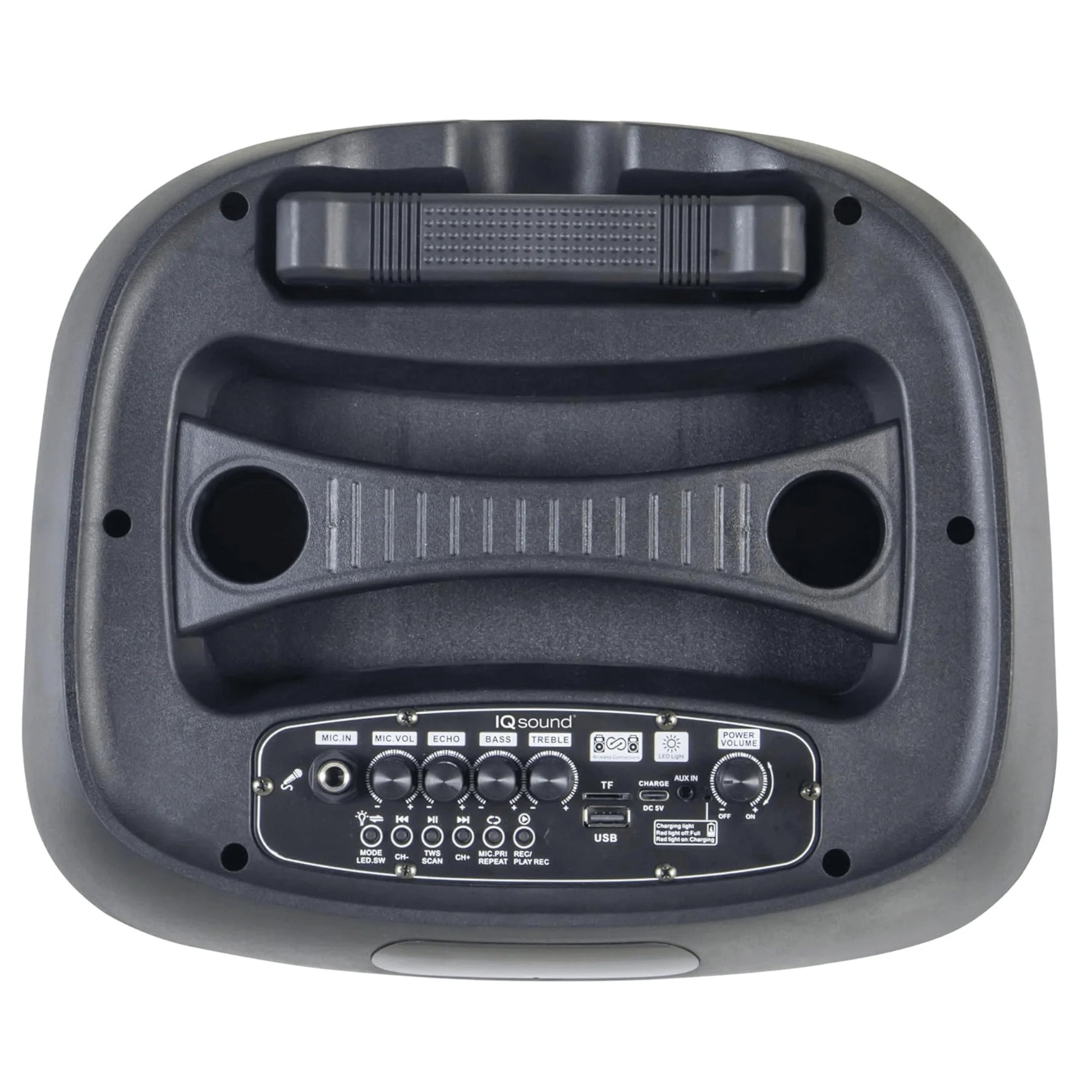 IQ Sound 12-Inch Portable Bluetooth Party Speaker