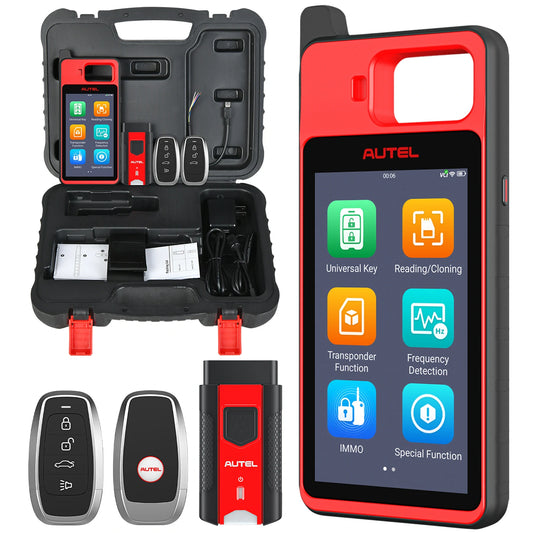 Autel Maxiim KM100 Key Fob Programmer Immobilizer Tool Key Creation IMMO Learning Chip Read Cloning Frequency